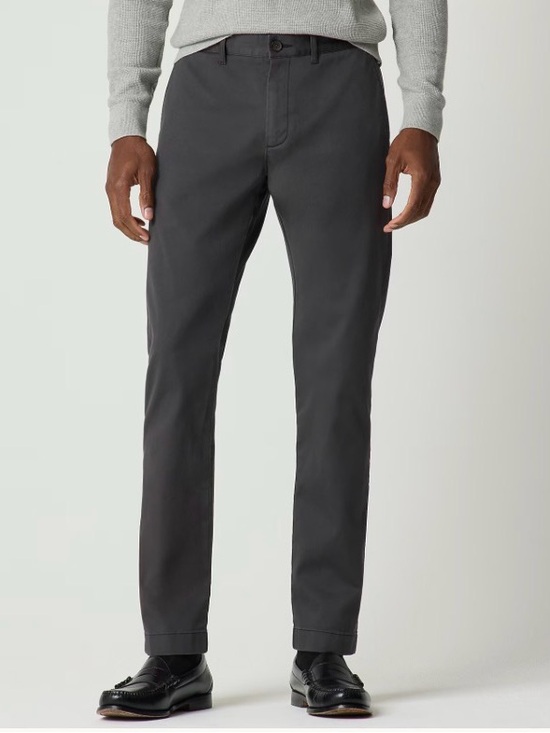 J. Crew Factory Other - JCrew Slim-fit Original Chino Twill Pants in Onyx Grey Size 30x32 NEW CO399
